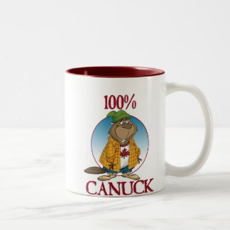 100% Canuck Two-Tone Coffee Mug