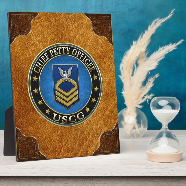 [100] CG: Chief Petty Officer (CPO) Plaque (Side)