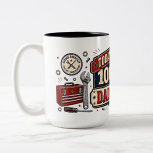 100% Chance of Dad Fixing It Coffee Mug
