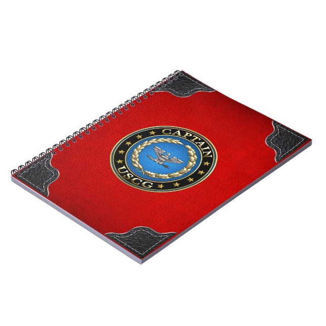[100] Coast Guard: Captain (CAPT) Notebook (Left Side)