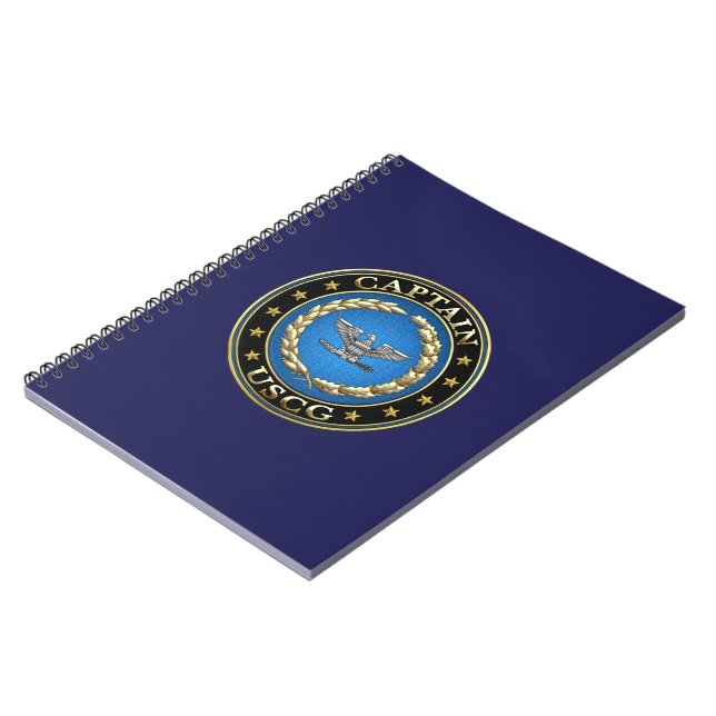 [100] Coast Guard: Captain (CAPT) Notebook (Left Side)