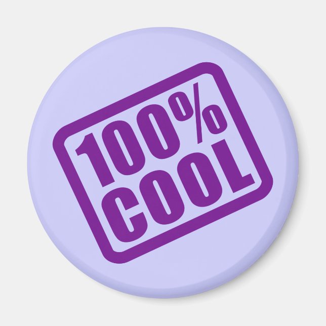 100% Cool Magnet (Front)