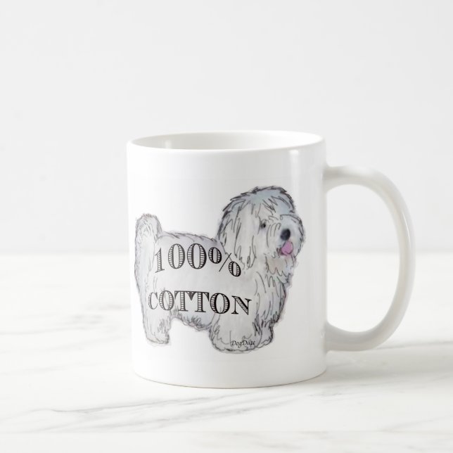 100% Cotton Coffee Mug (Right)