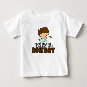 100% Cowboy Baby T-Shirt