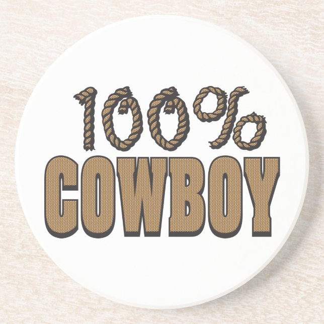 100% Cowboy Coaster (Front)