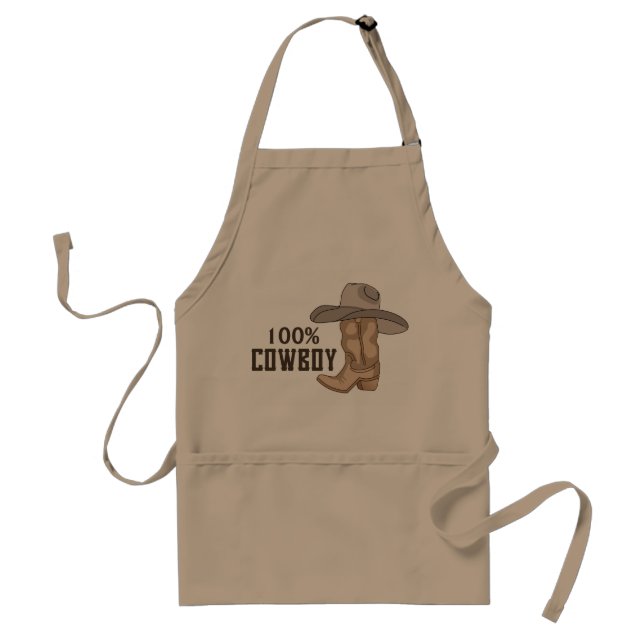 100% Cowboy Standard Apron (Front)