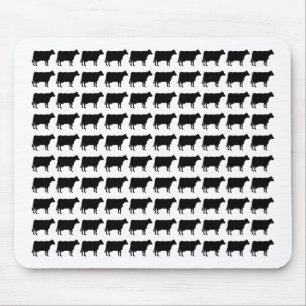 100 Cows Mouse Mat