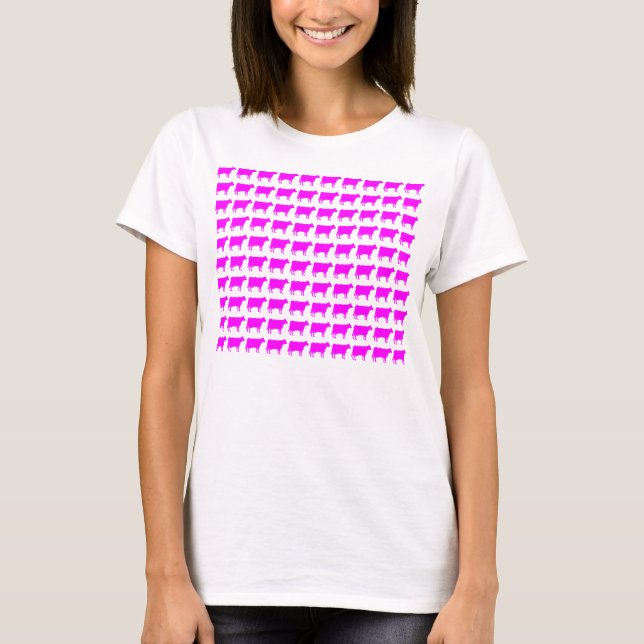 100 Cows - Red T-Shirt (Front)