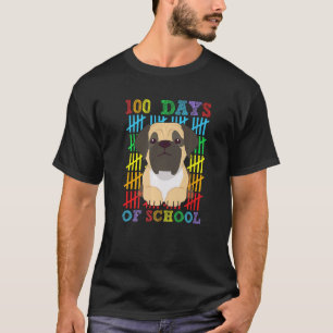100 Day of School English Mastiff Dog Lover 100th  T-Shirt