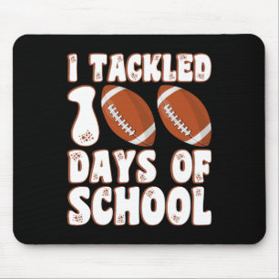 100 Day Of School I Tackled 100 Days Of School Boy Mouse Mat