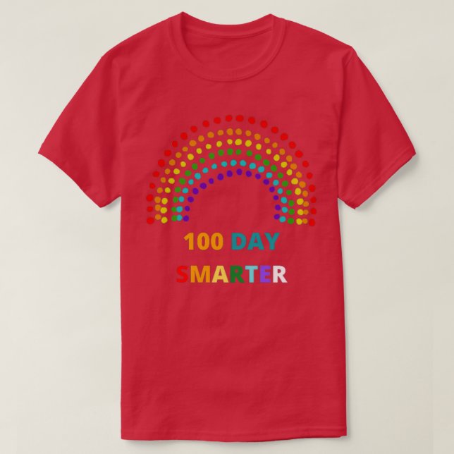 100 day smarter T-Shirt (Design Front)
