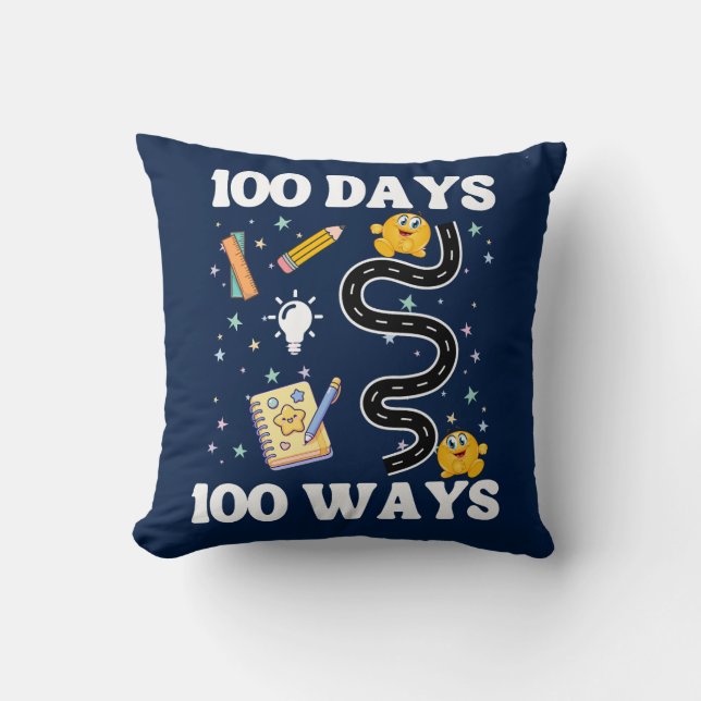 100 Days 100 Ways Cushion (Front)