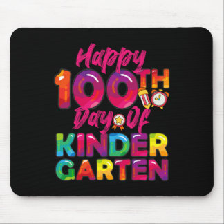 100 Days All Student Teacher Happy 100th Day Of Ki Mouse Mat