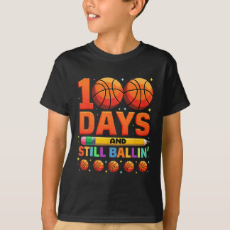 100 Days And Still Bylling Sketll  T-Shirt