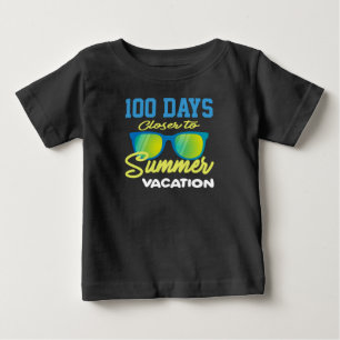100 Days Closer to Summer Vacation Kids T-Shirt