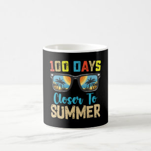 100 Days Closer To Summer Vacation School Coffee Mug