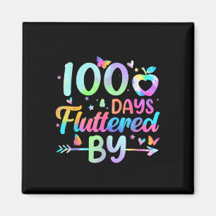 100 Days Fluttered By - 100th Day Of School Magnet