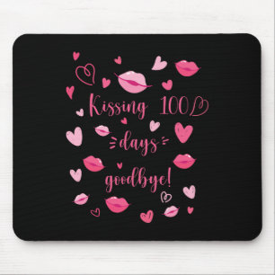 100 Days Good 100 Days Of School Teacher And Stude Mouse Mat