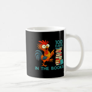 100 Days In The Books Of School For Boy Girl Stude Coffee Mug