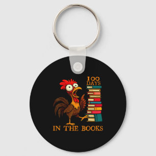 100 Days In The Books Of School For Boy Girl Stude Key Ring