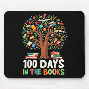100 Days In The Books Reading Teacher 100th Day Mouse Mat