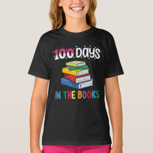 100 Days In The Books School Reading Librarian T-Shirt