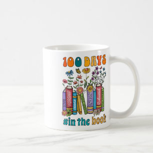 100 Days In The Books Teacher Life School Gifts Ou Coffee Mug