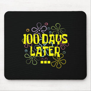 100 Days Later Teacher And Pupil 100th Day Of Mouse Mat