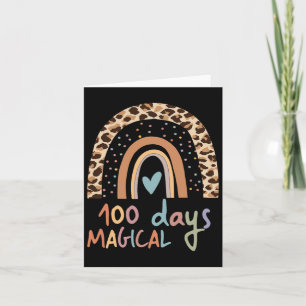 100 Days Magical 100th Day Of School Card