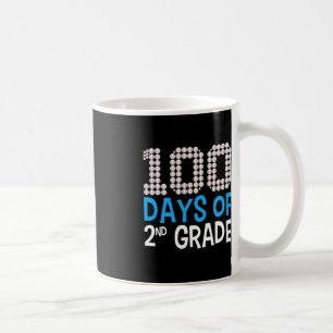 100 Days Of 2nd Grade Baseball Sport 100th Day Of Coffee Mug