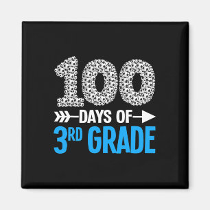 100 Days Of 3rd Grade Soccer Sport Teachers Kids 1 Magnet