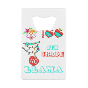 100 Days Of 5th grade No Probllama Llama Teachers.