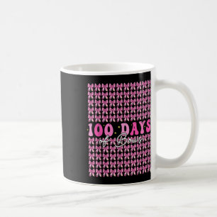 100 Days Of Bows Coquette 100th Day Of School Coffee Mug