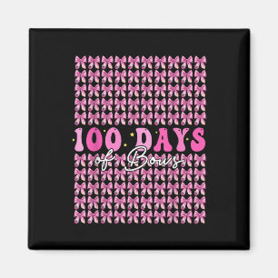 100 Days Of Bows Coquette 100th Day Of School Magnet