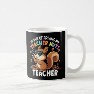 100 Days Of Driving My Teacher Nuts Squirrel 100th Coffee Mug