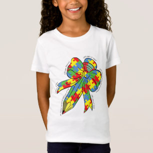 100 Days Of Embracing Autism 100th Day School Coqu T-Shirt
