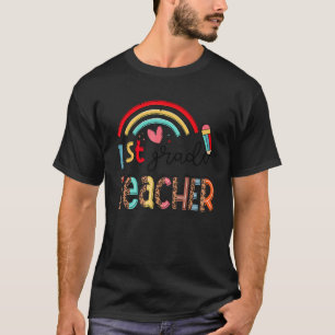 100 Days Of First Grade Teacher Back To School Tea T-Shirt