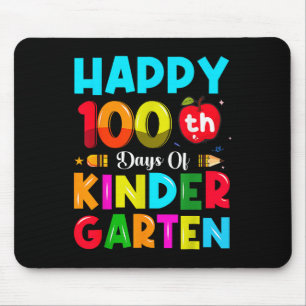 100 Days Of Kindergarten 100th Day Of School Mouse Mat