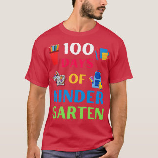 100 Days of Kindergarten Celebration Kids Gift 1 T-Shirt