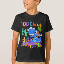 100 Days Of Kindergarten Funny Dinosaur Teacher