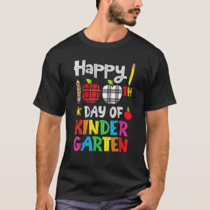 100 Days Of Kindergarten Happy 100th Day Of School T-Shirt