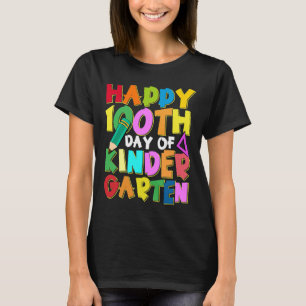 100 Days Of Kindergarten Kids 100th Day Of School T-Shirt