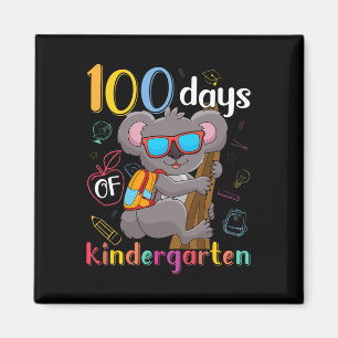 100 Days Of Kindergarten Koala 100th Day School Ki Magnet