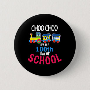 100 Days Of Kindergarten School Student Teacher  6 Cm Round Badge