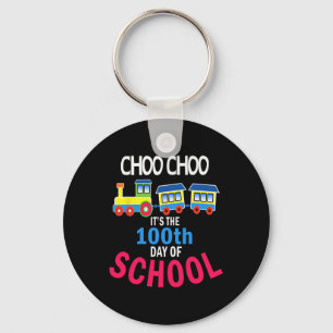 100 Days Of Kindergarten School Student Teacher  Key Ring