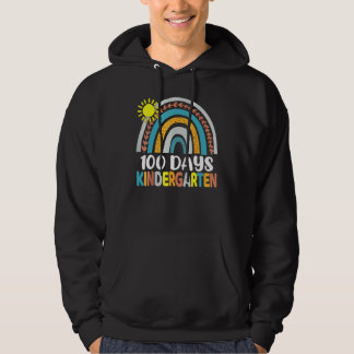100 Days of Kindergarten School Teacher or Student Hoodie