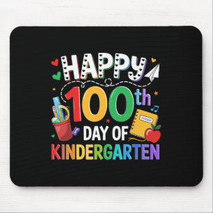 100 Days Of Kindergarten Teacher Happy 100th Day O Mouse Mat