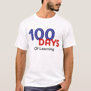100 DAYS OF LEARNING SCHOOL T-SHIRT TEMPLATE