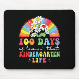 100 days of livin#39; that kindergarten hippie rai mouse mat