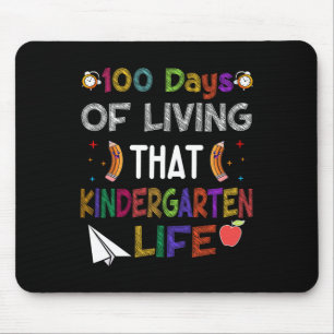 100 Days Of Living That Kindergarten Life Prek Tea Mouse Mat